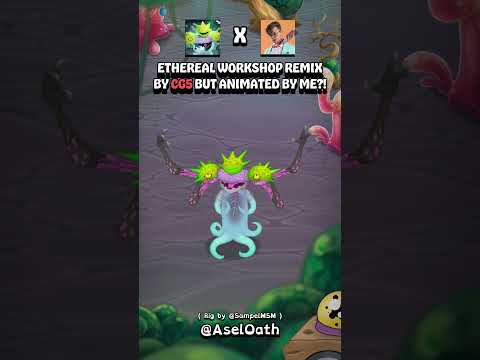 CG5's BeMeeBeth But I Animated It | My Singing Monsters #msm #animation #shorts #cg5