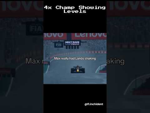 Fear In The Voice Of Lando🥶#f1