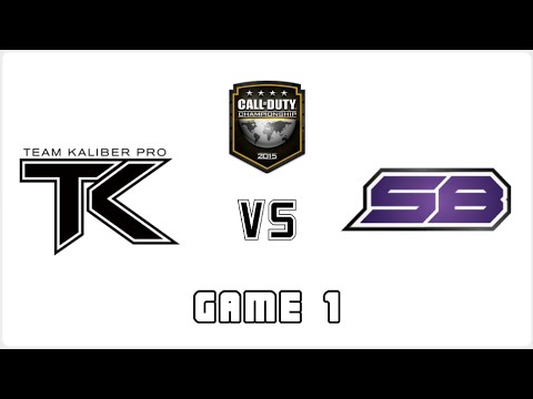 Call Of Duty North American Championships 2015 - Team Kaliber vs Strictly Business - GAME 1