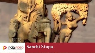 India's oldest stone structure, Sanchi Stupa in Madhya Pradesh