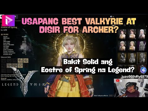 LEGEND OF YMIR : AGREE BA KAYO? NA ITO ANG BEST VALK AT DISIR FOR ARCHER? HMM 🤔