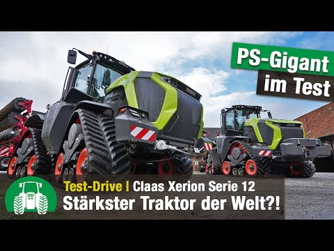 Test-Drive Claas Xerion 12.650 | Stärkster stufenloser Allradtraktor der Welt | Neuheit | PS-Gigant