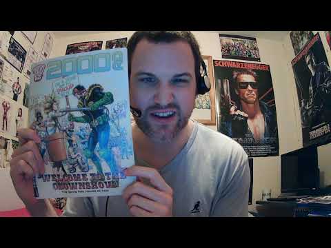 2000AD PROG 2207 REVIEW- British comic, Judge Dredd takes on the simps!