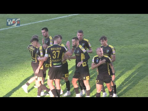 SIARKA TARNOBRZEG - AVIA ŚWIDNIK 2:1 (1:0) -  FRAGMENTY MECZU I KOMENTARZE TRENERÓW