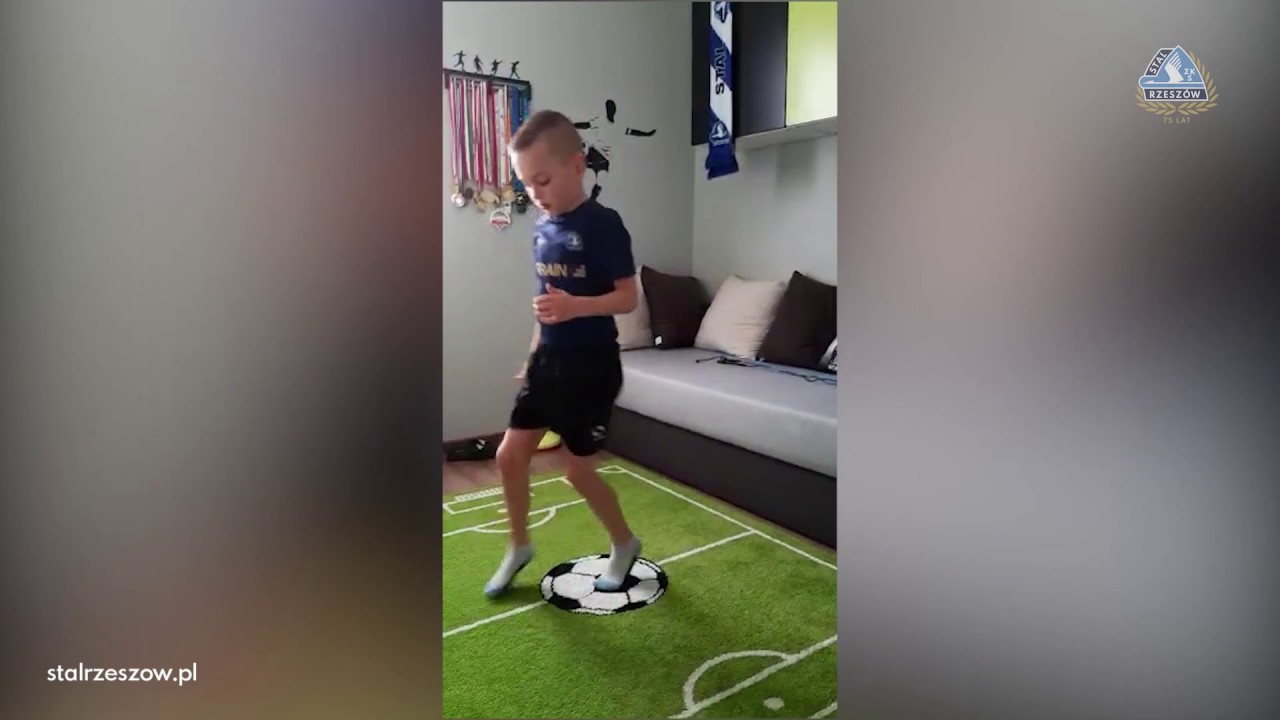 WIDEO: Trening dzieci w czasie kwarantanny