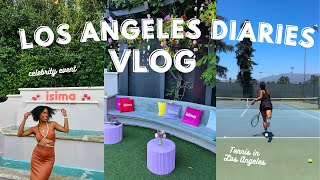 I live in my dream city: celebrity event, tennis & vlogmas plans