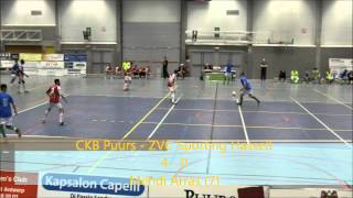 preview picture of video 'CKB Puurs - ZVC Sporting Hasselt - Second Half'