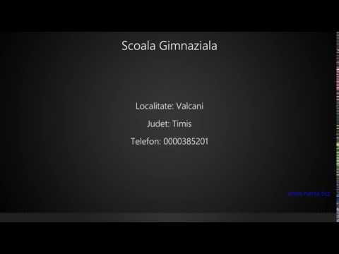 Scoala Gimnaziala Valcani