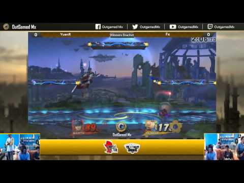 OGMx BiWeeklies v3 - Smash bros for Wii U - Winners' bracket - Yuan(Marth, Diddy Kong) vs FX(Olimar)