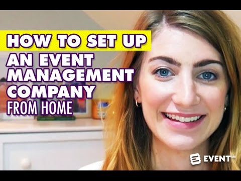 How to Start an Event Planning Company from Home Video