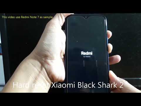 Hard reset Xiaomi Black Shark 2