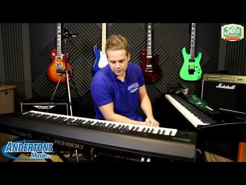 NAMM 2014 Archive - ANDERTONS EXCLUSIVE - Roland RD-800 Digital Stage Piano