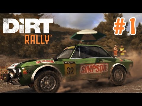 Dirt Rally Career Mode Walkthrough Part 1 - Lancia Fulvia
