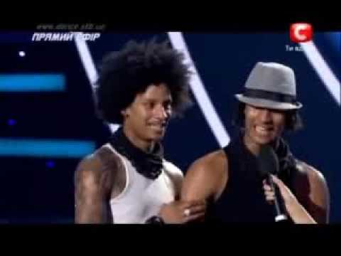 Dance all 5. Les Twins in Ukraine 09.11.12