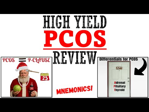 Polycystic Ovary Syndrome (PCOS) Review | Mnemonics & Proven Ways To Memorize For Your Exam!