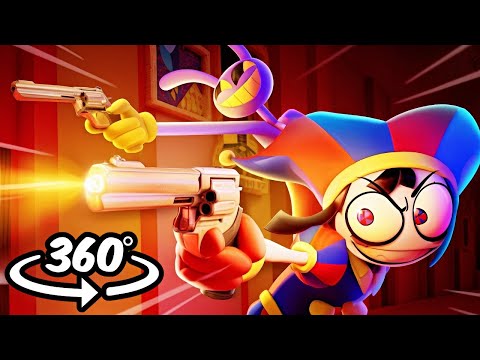 Digital Circus 360° - Everyone GETS Guns! (Episode 6) - VR