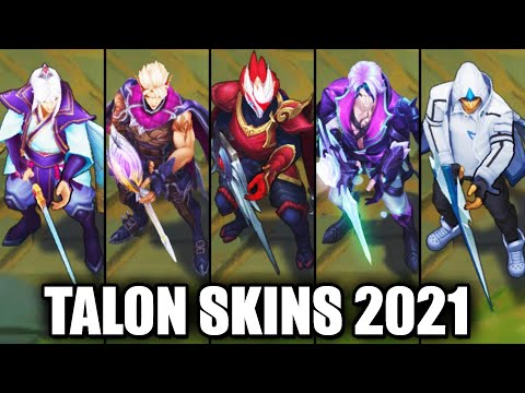 All Talon Skins Spotlight 2021 (League of Legends)