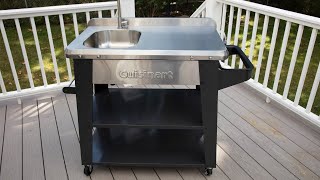 Cuisinart Deluxe Outdoor BBQ Prep Table