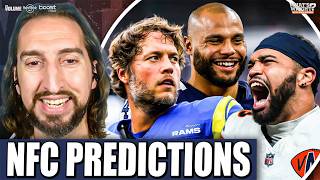 Nick Wright's NFC Predictions: Is this the Cowboys year Caleb & Bears for real Rams unbeatable