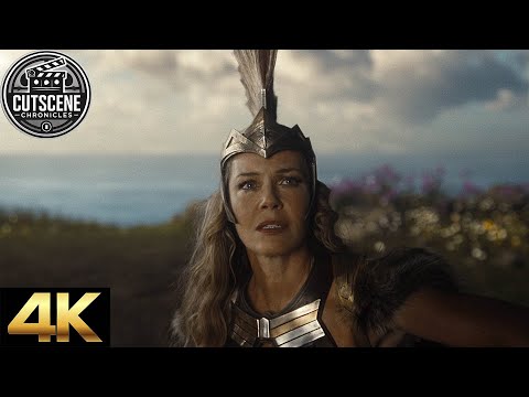 [4K UHD] Queen Hippolyta’s Escape From Steppenwolf CUTSCENE | Zack Snyder's Justice League 2021