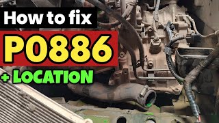 OBD Code p0886 Guide to Repair