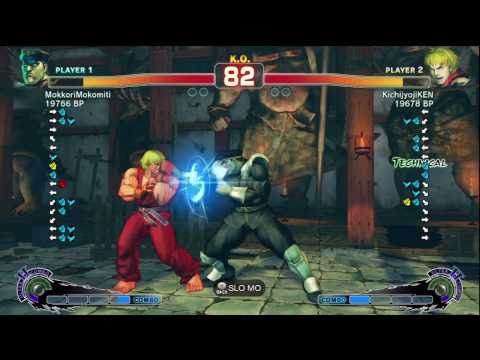 KichijyojiKEN [Ken] vs MokkoriMokomiti [Bison] SSF4 Japanese Online Ranked Matches - TRUE-HD