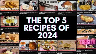 Unqualified Cooking's Top 5 Recipes of 2024!
