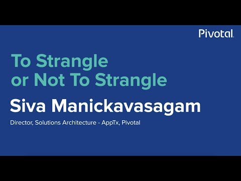 Singapore - Tackling the Monolith - Siva Manickavasagam
