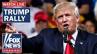 Download the video "Trump holds first rally after being acquitted in impeachment trial"