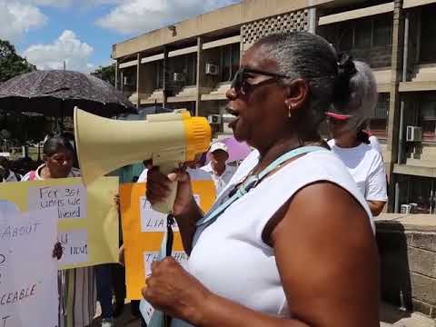 Retired Public Officers Protest For Increments That Were Withheld 27 Years Ago