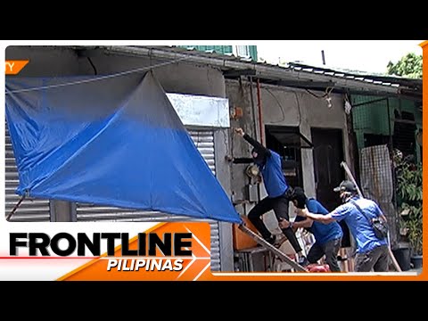 Mga nakaharang na gamit sa bangketa, hinakot ng MMDA Frontline Pilipinas