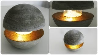 Betonlampe * DIY * Concrete Lamp [eng sub]