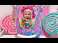 Nastya Teaches Dad How To Be Creative