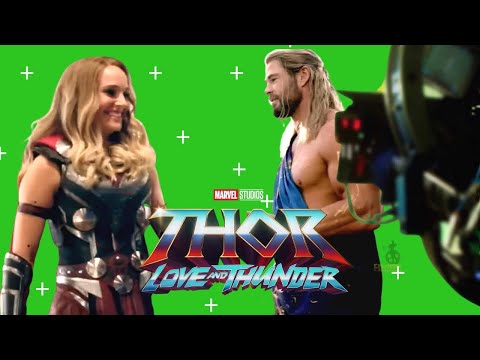 Thor Love and Thunder Bloopers, B-Roll, & Behind the Scenes
