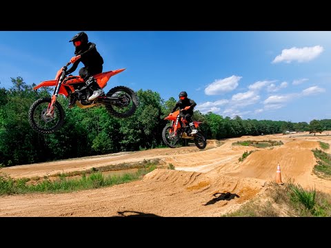 Learning Motocross on 2 Stroke