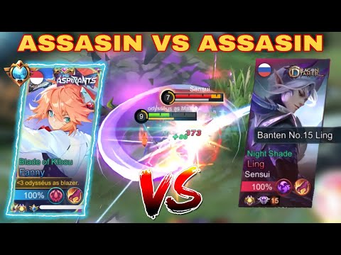 INILAH KETIKA DUA ASSASIN ADU MEKANIK!! PERTARUHAN MMR!!?GAMEPLAY GLOBAL FANNY | Mobile Legends