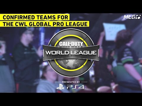 Confirmed Teams for the CWL Global Pro League