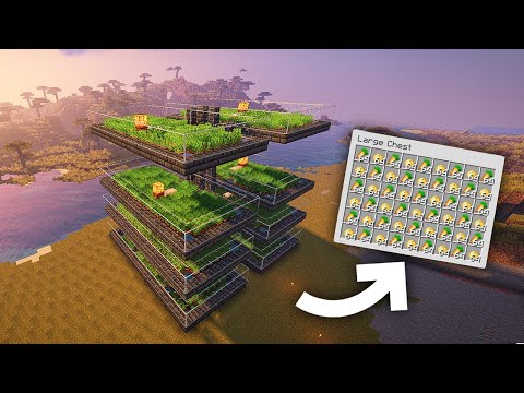 Minecraft Easy Villager Potato - Carrot Farm
