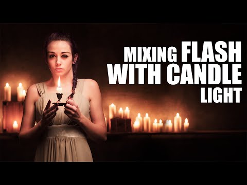 Mixing Flash With Candle Light | Take and Make Great Photography with Gavin Hoey