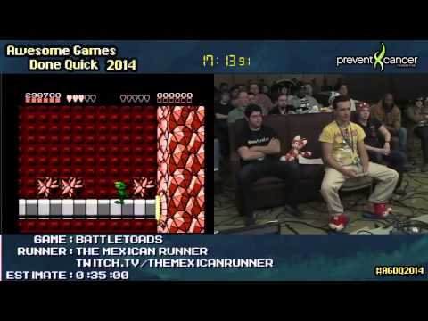 AGDQ 2014  Battletoads by The Mexican Runner