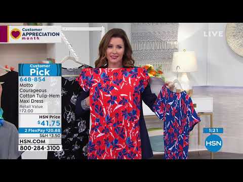 HSN | MOTTO Fashions 04.12.2019 - 07 AM