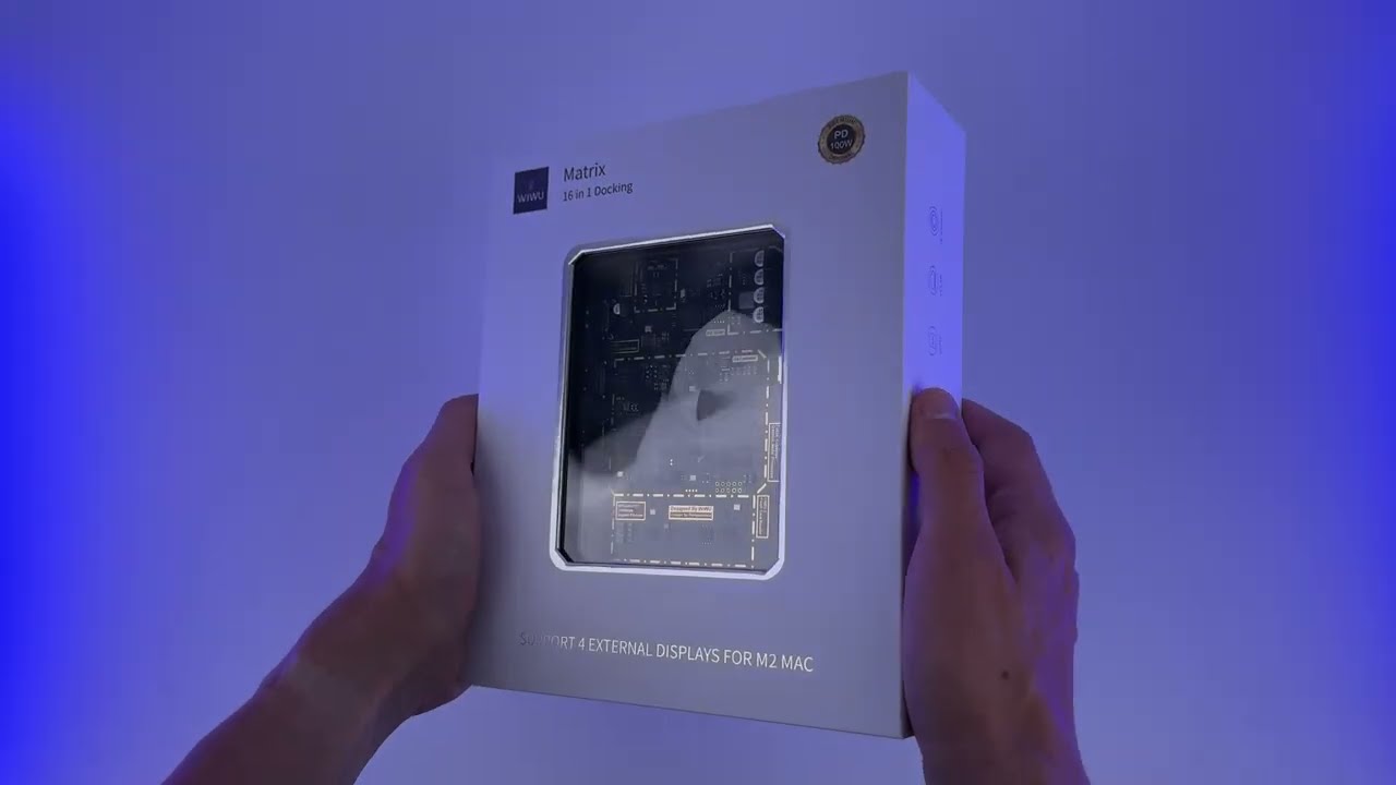 Переходник HUB WIWU Matrix docking station 16in1 W1601