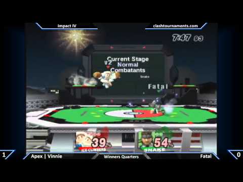 Impact IV - Fatal vs Apex Vinnie - SSBB