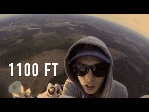 Climbing Sweden's HIGHEST tower (334m, Busted)