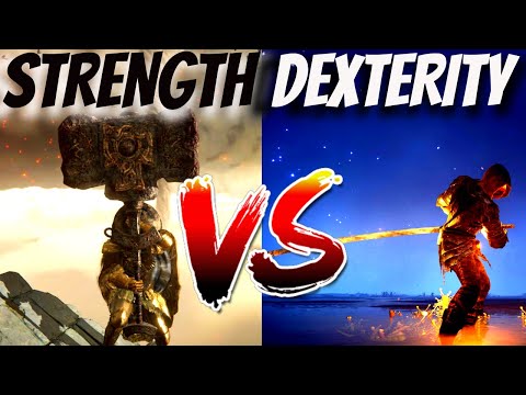 Strength VS Dexterity- Best ELDEN RING Stat? Str or Dex?