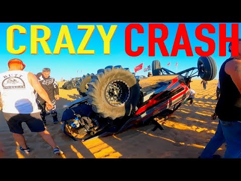 Epic Sandrail Crash at Glamis Sand Drags thumbnail