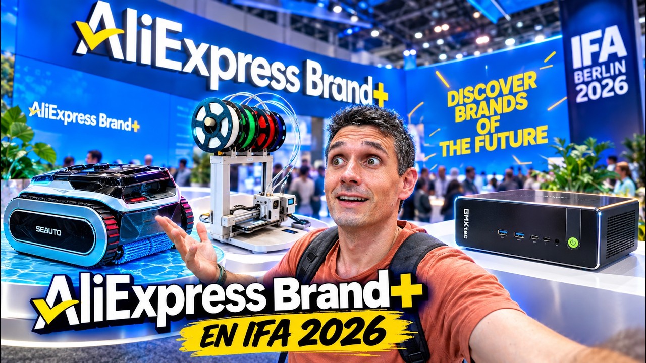 LOS GADGETS MÁS LOCOS DEL FUTURO están en AliExpress Brand+ 🔥 | IFA 2026
