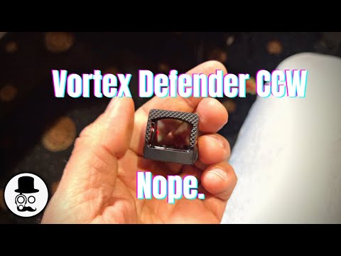 New Dot not worth buying - Vortex Defender CCW