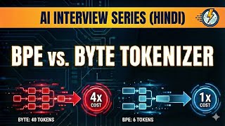 AI Interview Question: BPE vs. Byte Explained (The Tokenizer Trap)