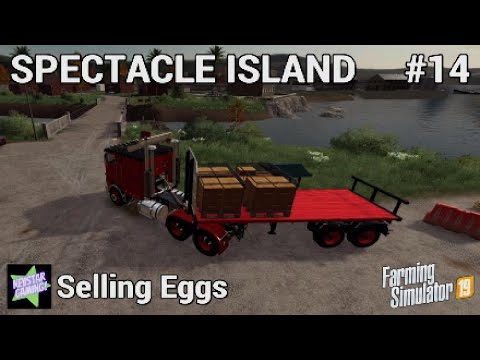 Selling Eggs / Spectacle Island Seasons Timelapse #14 Farming Simulator 19 PS5